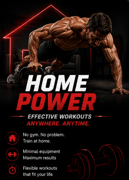 Home Power bodyweight and dumbbell training program